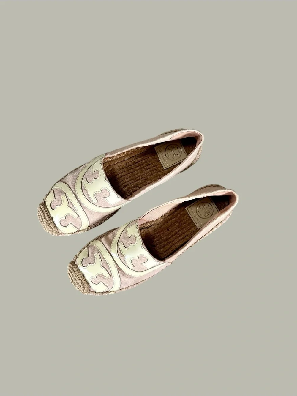 Tory Burch Poppy Logo Espadrille Flat